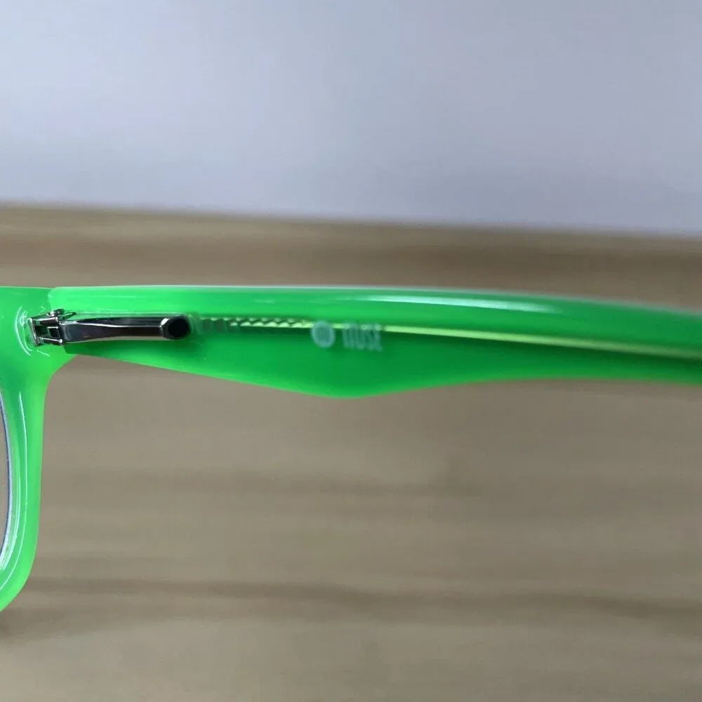 Muse MOD538 Classic Blue/green Rectangle‎ Kids Eyeglasses Frames Only 50-17-140
